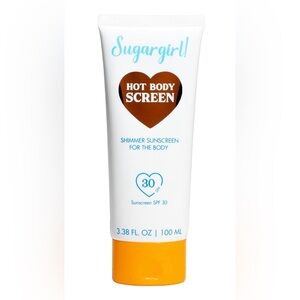 Sugargirl! Hot Body Screen Shimmer Sunscreen 3.38oz